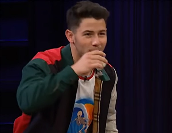 Watch Jonas Brothers Drink Bird Saliva On The Late Late